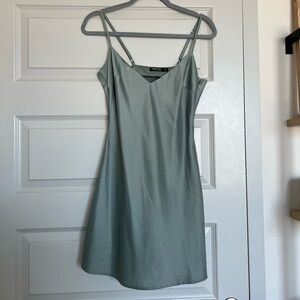 Nasty Gal Mini Satin Dress